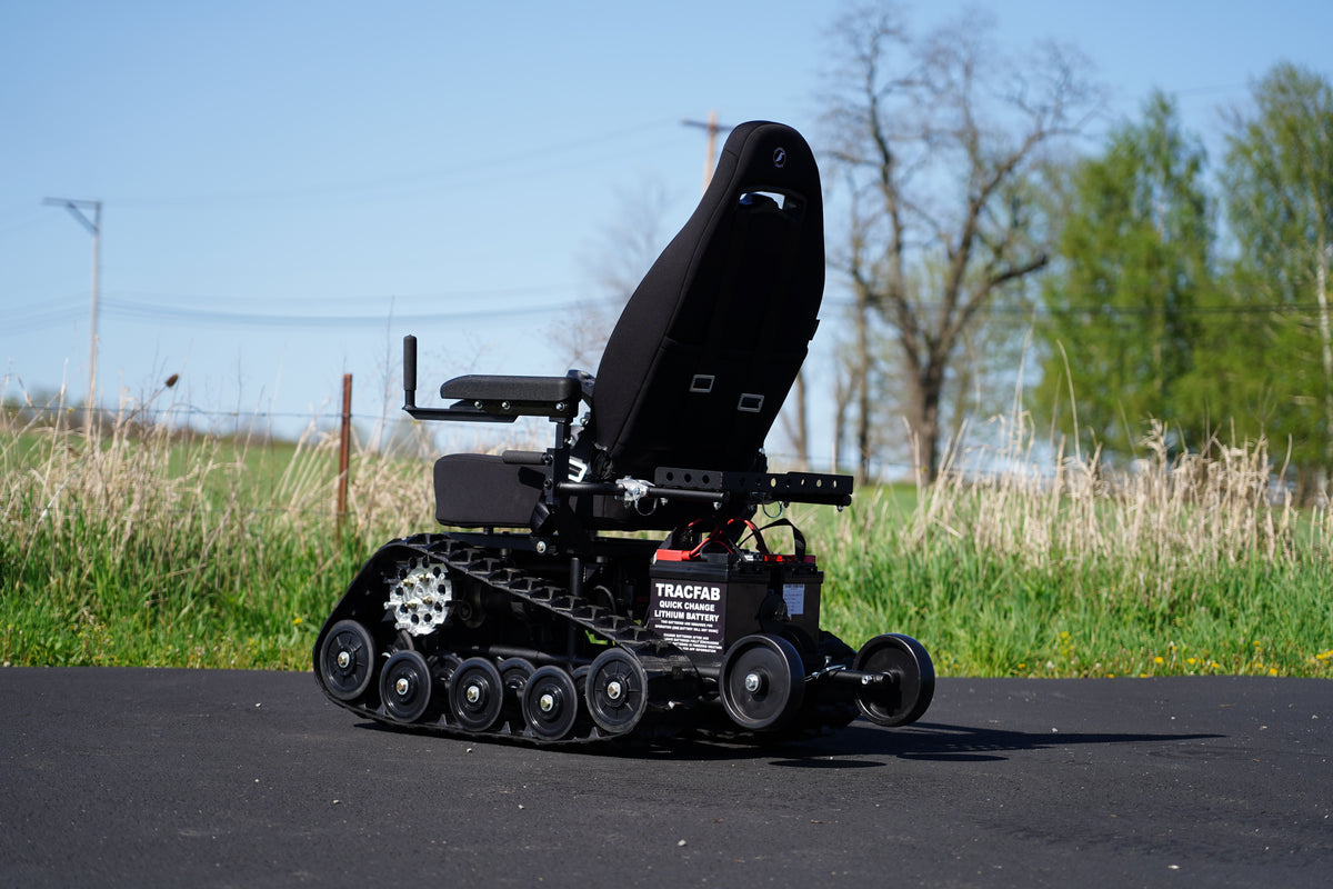 TracFab All-Terrain Tracked Wheelchair