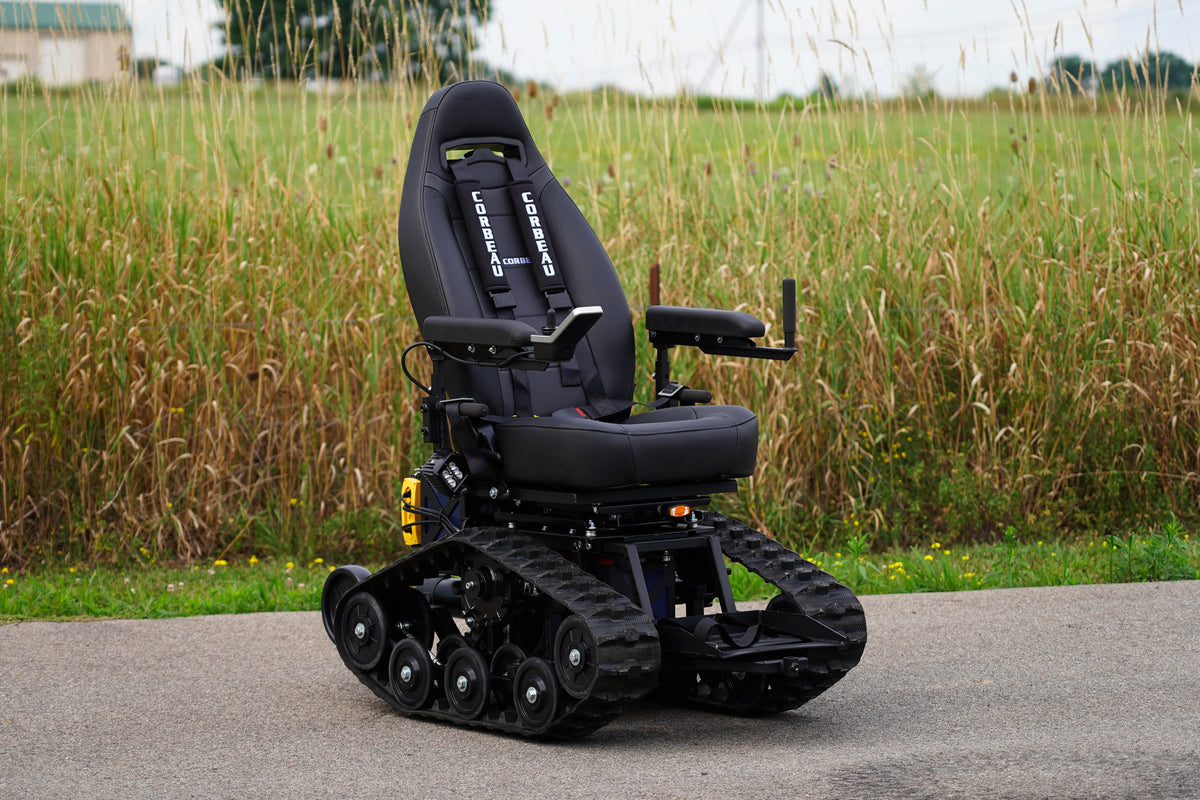 TracFab All-Terrain Tracked Wheelchair